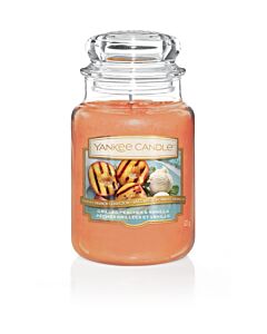 Yankee Candle Grilled Peaches and Vanilla Large Jar